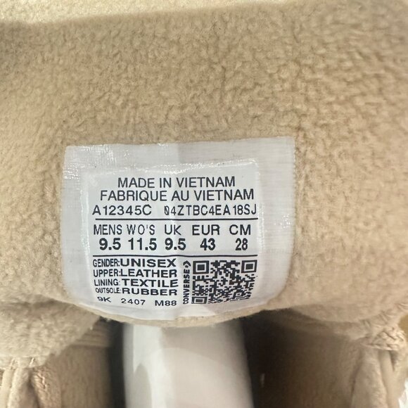 ⭐Converse Chuck 70 De Luxe Weatherized Leather Sz 11.5 Women Shoes Boots A12345C - Picture 13 of 13